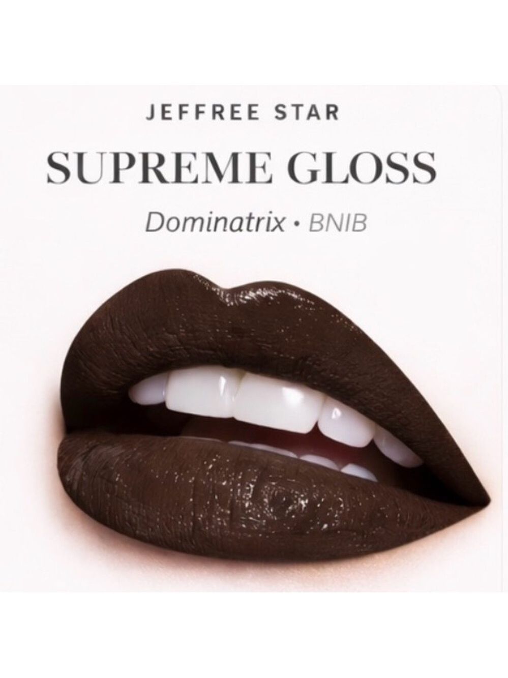 Jeffree Star Supreme Gloss Dominatrix Deep Brown Lip Gloss BNIB - Picture 1 of 10